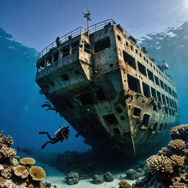 Quelle croisière permet de participer à des excursions de plongée sous-marine en épaves en Méditerranée?